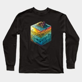 Diorama Sea World One Long Sleeve T-Shirt